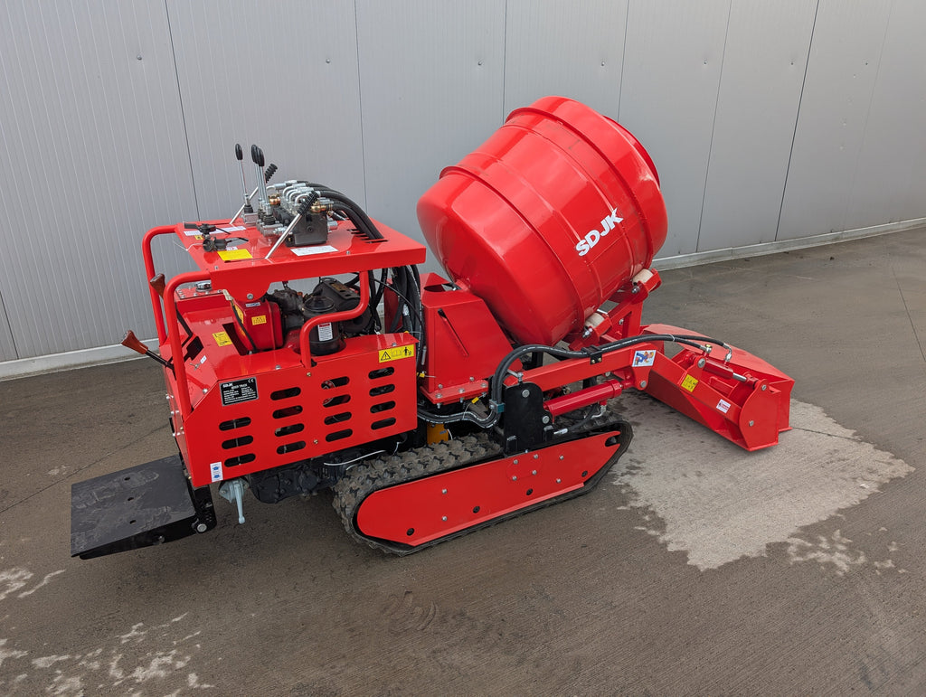 Samonakladacia miešačka 350l