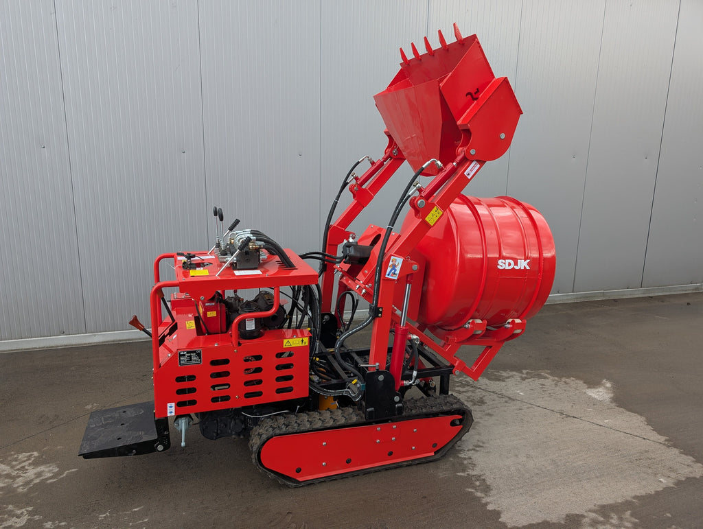 Samonakladacia miešačka 350l