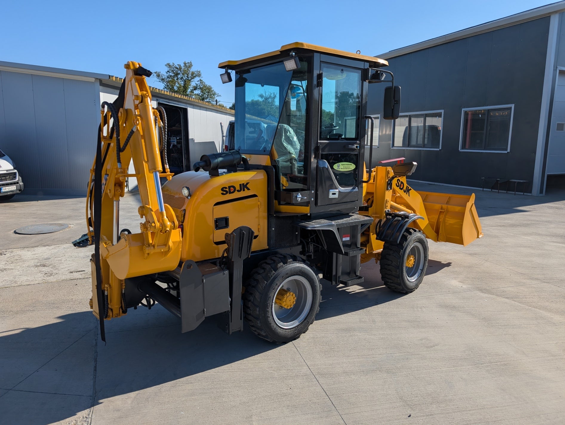 Traktorbager JK08-12 2.2t