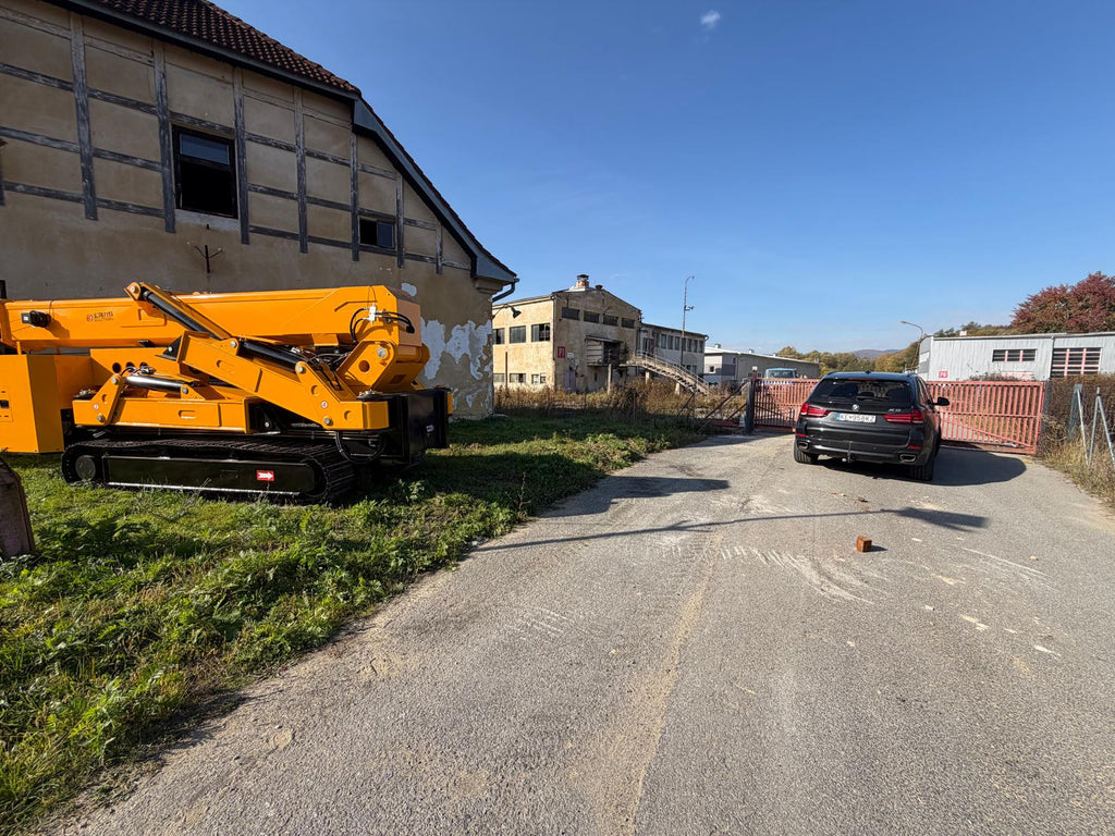 Pásový žeriav na diaľkové ovládanie 12t