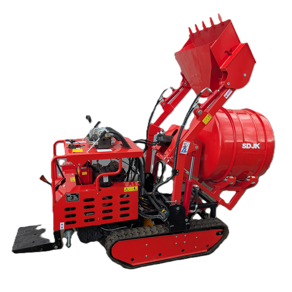 Samonakladacia miešačka 350l